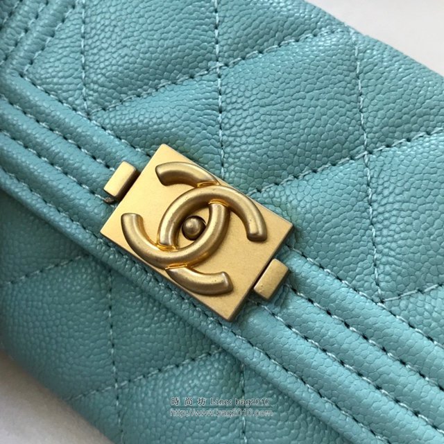 Chanel女包 80603 香奈兒新款leboy小卡包 菱格紋Chanel翻蓋短錢包  djc2985